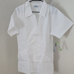 Landau White Short Sleeve Jacket